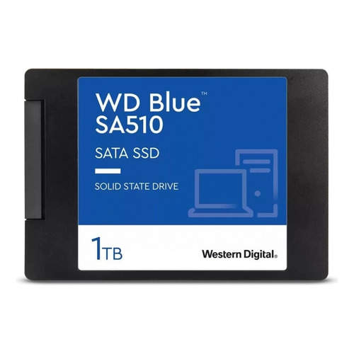 Disco sólido SSD interno Western Digital  SA510 WDS100T3B0A 1TB