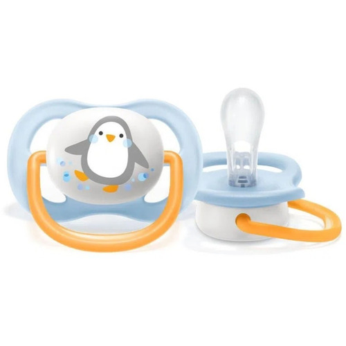 Chupete Ultra Avent Air Collection Pinguino 0-6m Scf081/03