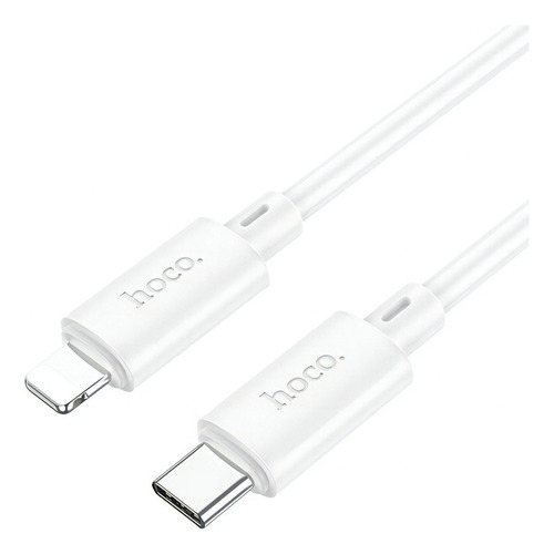 Cable Hoco X88 Gratified Usb C Pd A Lightning 20w 1m Blanco