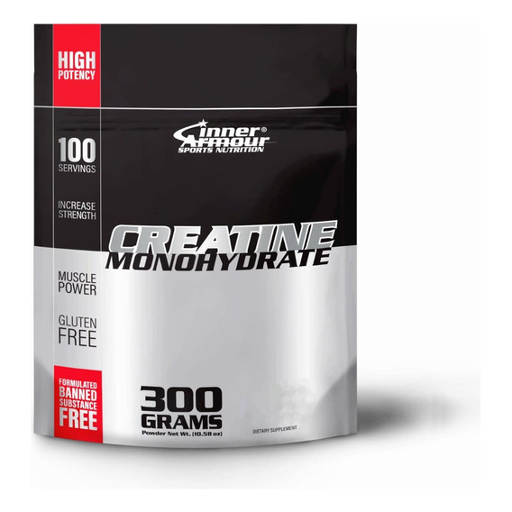 Creatina Monohidratada 300gr 100 Servicios  Inner Armour