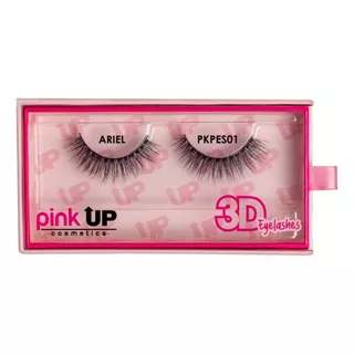 Pestañas Postizas 3d Eyelashes Pink Up