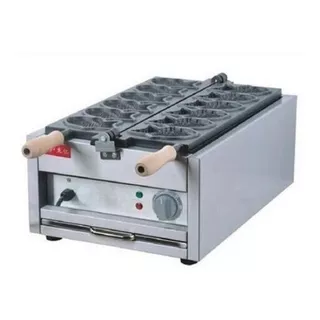 Máquina Eléctrica Para Waffles Taiyaki Con Forma De Pez 110v