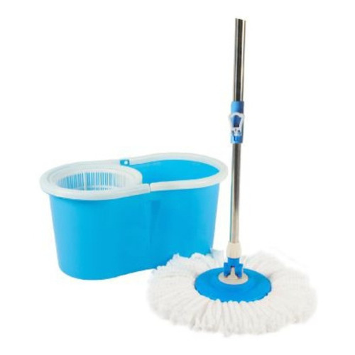 Twister Mop Pro, Spin Mop, Trapeador Giratorio, Gira Mop Color Azul