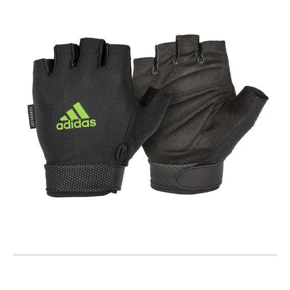 Guantes De Entrenamiento adidas Essential Negro C/verde L