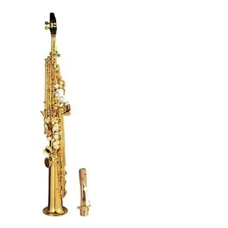 Saxo Soprano Knight Jbsst-400 Bb, Lllave F# . Musicapilar