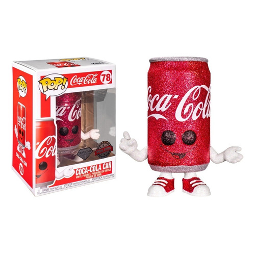Figura de acción  Coca-Cola Can Diamond Glitter Special Edition de Funko Pop!