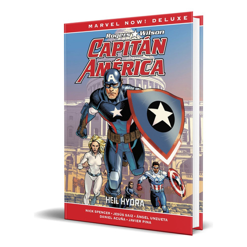 Capitán América, De Nick Spencer. Editorial Panini Comics, Tapa Dura En Español, 2021