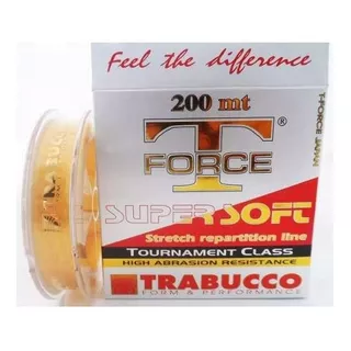 Linha Trabucco Nylon Tforce Super Soft 0,25 200m Cor.dourado Cor Dourado