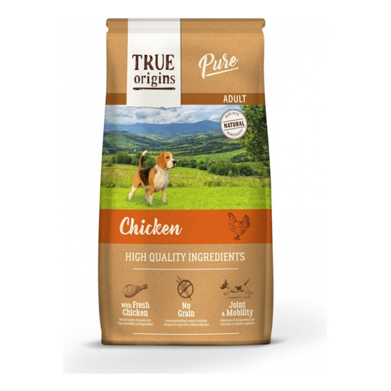 True Origins Pure Dog Adult Chicken Grain Free 12 Kg