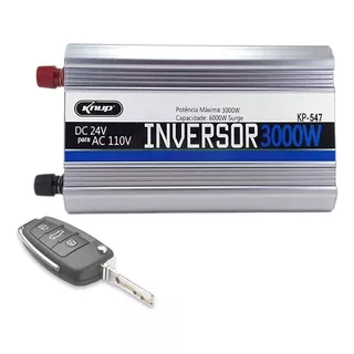 Inversor De Tensão Veicular Power 24v 110v 3000w Senoidal