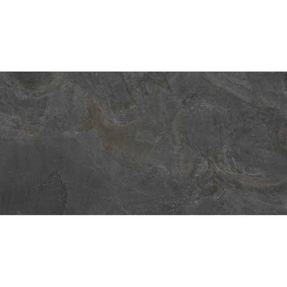 Porcelanato Para Piso Y Pared De 60x120 Negro Mate Rectifica