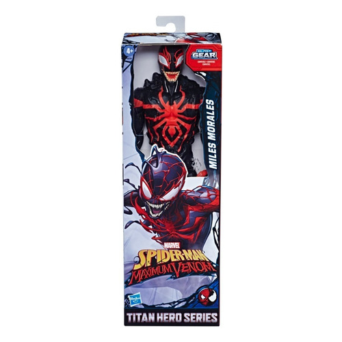 Figura De Acción Marvel Titan Hero Series Miles Morales +4