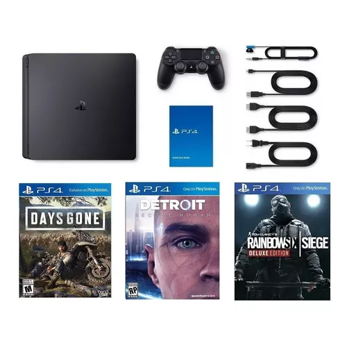 Console Playstation 4 1TB Hits Bundle 5.1 - Days Gone + Detroit