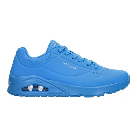 Tenis Skechers Street Uno-stand On Air Azul Caballero 52458