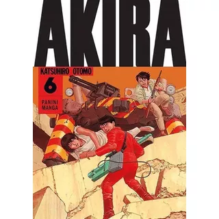 Panini Manga Akira N.6, De Katsuhiro Otomo., Vol. 6. Editorial Panini, Tapa Blanda En Español, 2019