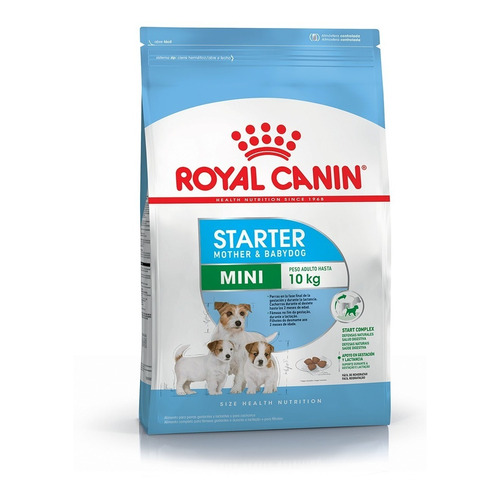 Alimento Royal Canin Size Health Nutrition Starter Mother & Babydog para perro cachorro de raza mini sabor mix en bolsa de 3 kg