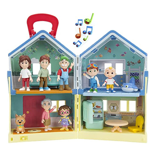 Cocomelon Deluxe Family House Play Juego Con Música Y Sonido