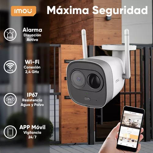 Cámara de Seguridad IMOU Bullet 2 2MP Blanca