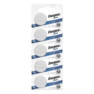 Pila Boton Energizer 2032 Litio Tira 5 Unidades 3v 240mah