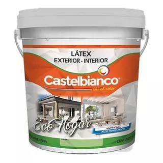Látex Eco Hogar Color Castelbianco X1l (grupo 1)
