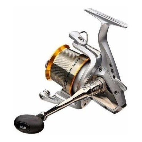 Reel Frontal Dam Quick Sumo 360 Ideal Lance Pesca Distancia Color Gris