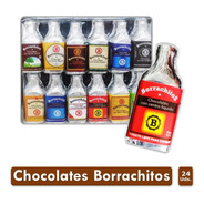 Estuche Regalo Chocolates Sabor A Licor Borrachitos X24 Uds