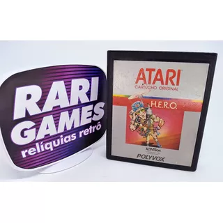 Hero H.e.r.o. - Atari 2600 - Originial Silver Label Polyvox