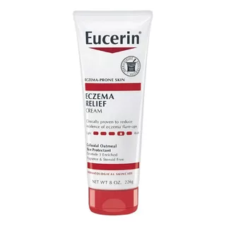 Eucerin Crema De Cuerpo Para Aliviar Eczemas Irritación 8 Oz