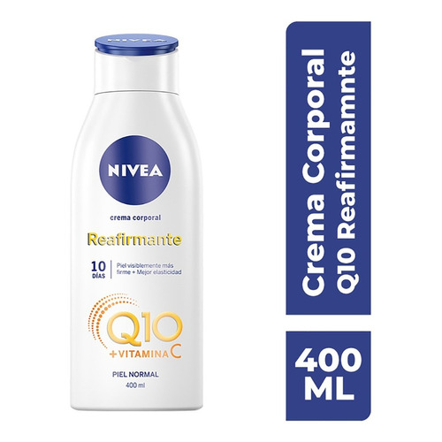 Nivea Q10 Reafirmante Vitamina C Crema Botella 400 mL