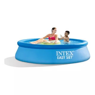 Piscina Inflavel Easy Set 1.942 Litros Intex 28106 Cor Azul