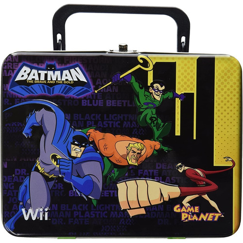 Batman The Brave And The Bold With Lunch Box Nintendo Wii