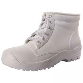 Botin De Trabajo, Goma Blanco. Local Centro. Fca