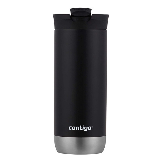 Termo Vaso Contigo Huron 20oz 591ml Acero Negro Licorice