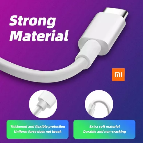 Xiaomi USB C to USB C cable de carga rapida