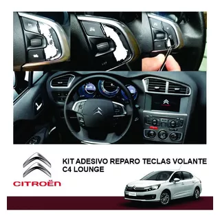 Kit Adesivo Reparo Volante/ar/star Stop Citroen C4 Lounge