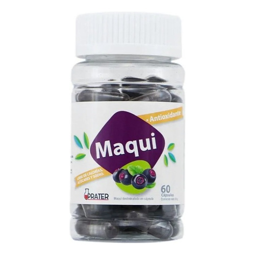 Maqui 500 Mg Antioxidante 60 Cápsulas