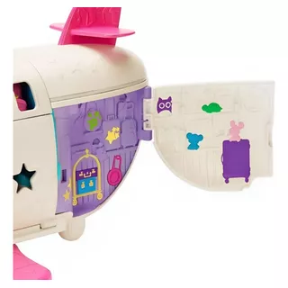 Polly Pocket Mega Jatinho Fabuloso De Viagem Gkl62 Mattel