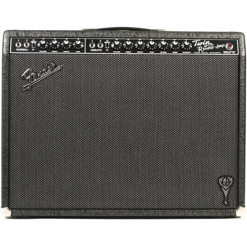 Amplificador Fender George Benson Twin Reverb 217-3405-000 Color Gris con negro