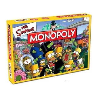 Juego De Mesa Monopoly Los Simpsons Hasbro 9770