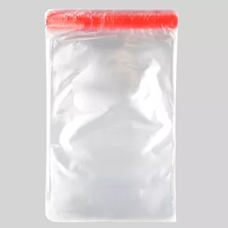 Saco Plástico Adesivado Transparente C/ Aba 32x45cm C/ 1000u