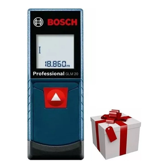 Medidor De Distancia Láser Bosch Glm20 (hasta 20 Metros) Tyt