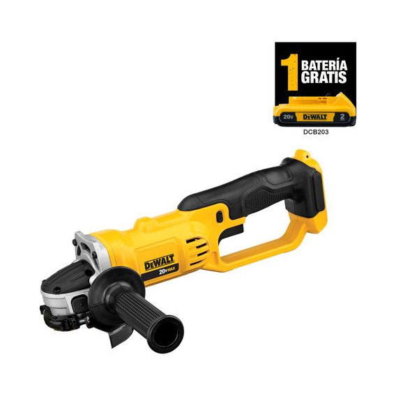 Esmeriladora Angular 4½ 5'' 20v Max Dewalt Dcg412b