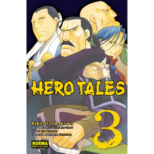 Hero Tales # 03, De Hiromu Arakawa. Editorial Norma Editorial, Edición 1 En Español