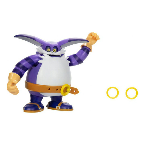 Sonic Figura Articulada Big 10cm Pelicula The Hedgehog Edu
