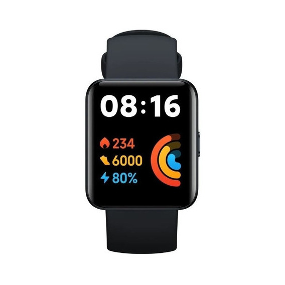 Funda Poco Watch Xiaomi Smartwatch Amoled Gps Watch, versión global, color negro