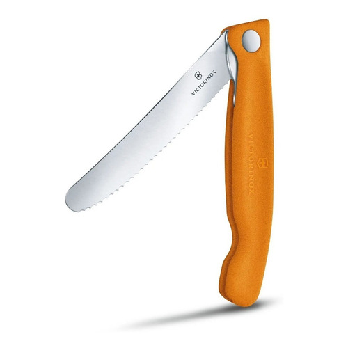 Cuchillo Victorinox® Carnes Y Verduras Swiss Classic, 11cm Color Naranja 6.7836.f9b