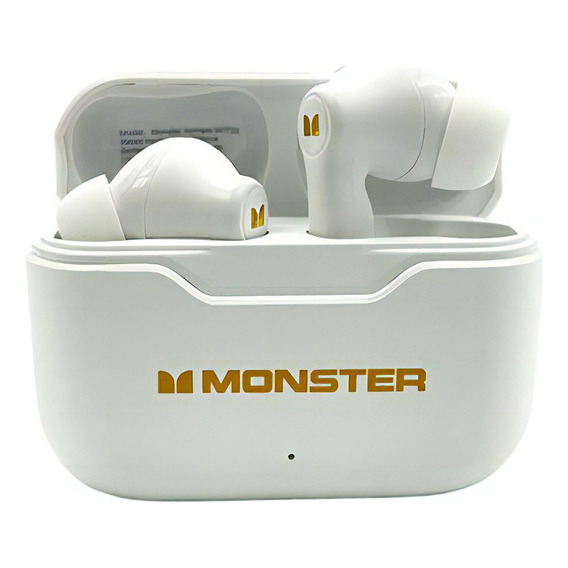 Audífonos Inalámbricos Monster Airmars Modelo Xkt02 Color Blanco