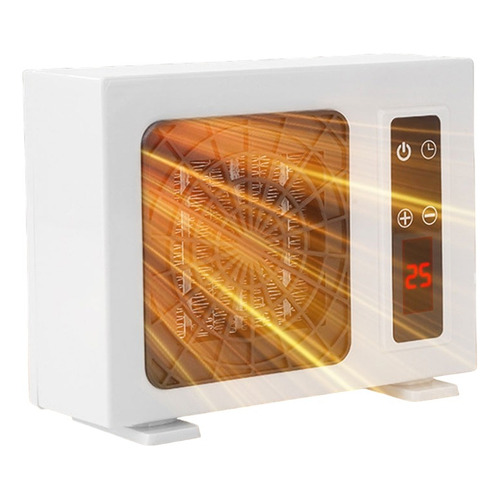 Ventilador De Calefacción Eléctrico Calentador Instantáneo Color Blanco