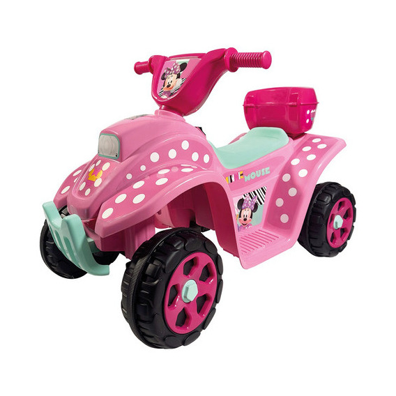 Apache Moto Eléctrica Infantil Minnie Mouse 6v Color Rosa