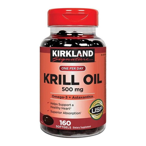 Krill Oil 500mg Omega 3 160 Cap